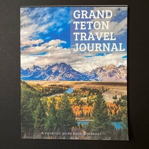Grand Teton Travel Journal itinerary planner NEW